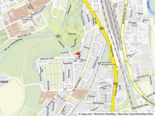 Geolyzer Kartenausschnitt