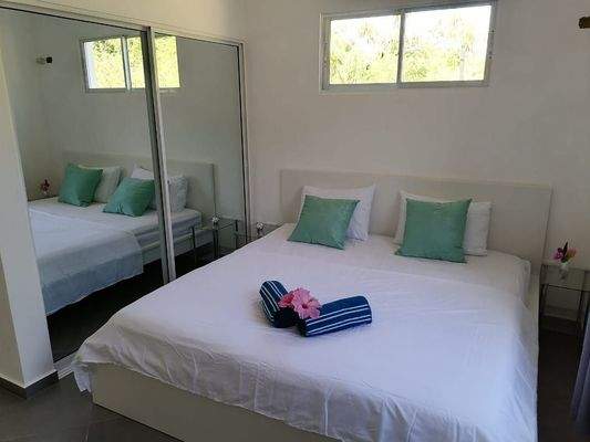 Kleines Schlafzimmer 