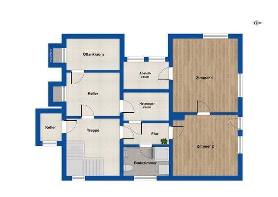 Grundriss Kellergeschoss