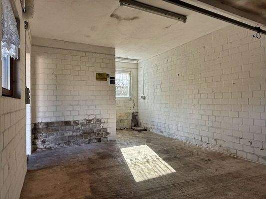 Nische in der Garage