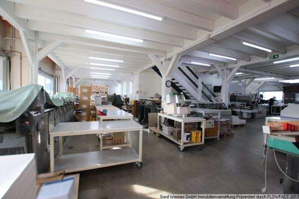 Produktionsfläche Erdgeschoss