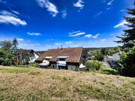 Blick von den Feldern