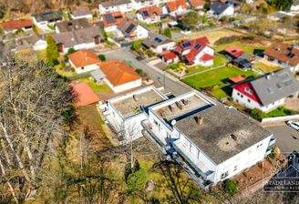 Luftbild Wohnanlage - Garten