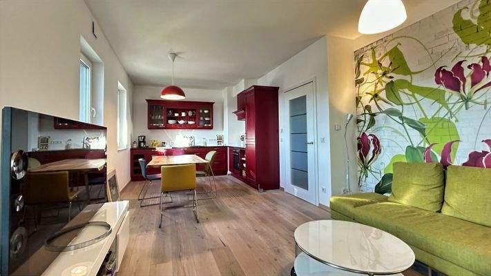 Wohnbereich & Küche