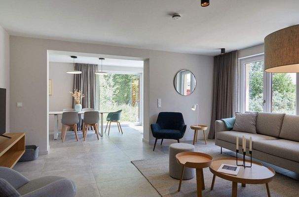 Offener Wohn- und Essbereich