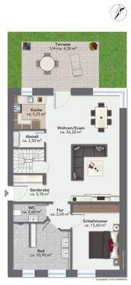 VORSCHLAG: Umbau Erdgeschoss - Laden