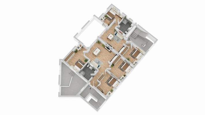 Grundriss Wohnungen DG