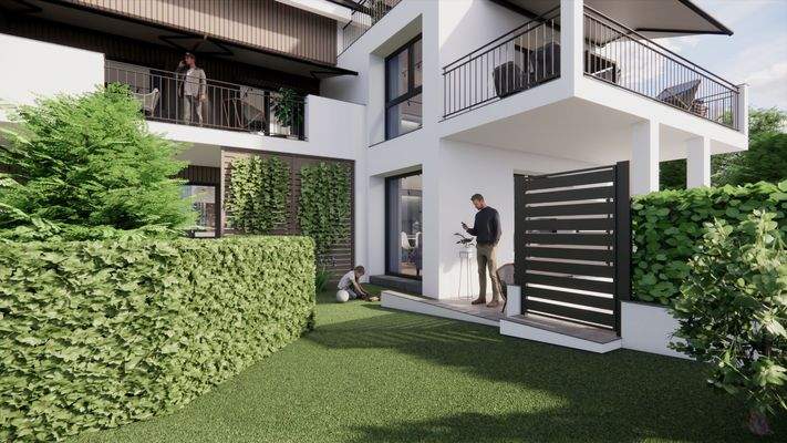 Terrasse - Visualisierung, Abweichungen möglich!