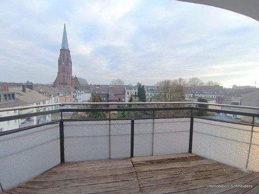 Balkon am Wohnzimmer