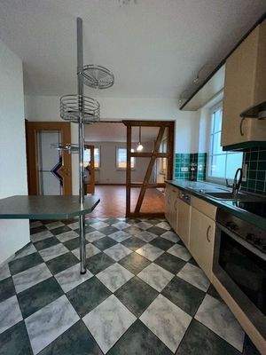 Küche mit Sicht zum WZ