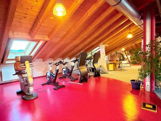 Aktuelle Nutzung als Fitnessstudio