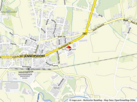 Geolyzer Kartenausschnitt