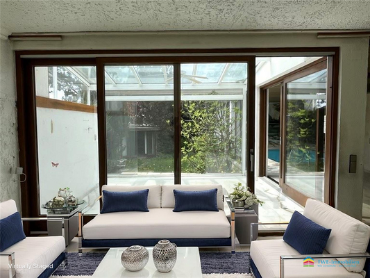 Blick in Wintergarten