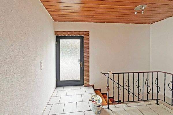 Freundlicher Eingangsbereich