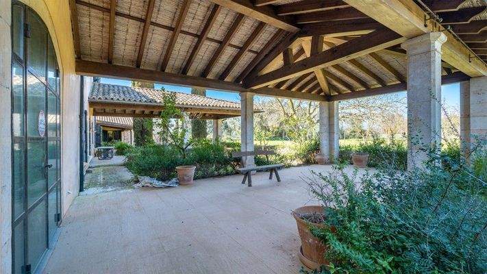 Algaida Mallorca Finca rústica zum Verkauf Terrasse 92303