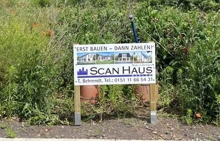 Werbeschild_Grundstücksbeispiel