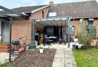 Die Rückseite des Hauses