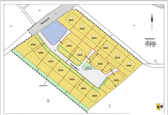 Parzellenplan Wittenburg