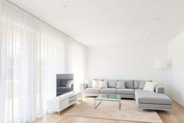 Visualisierung - Wohn- und Essbereich - Staging