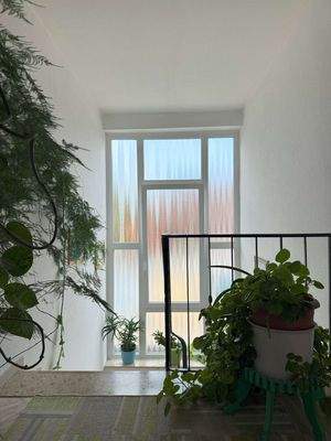 Der Lichtdurchflutete Treppenbereich