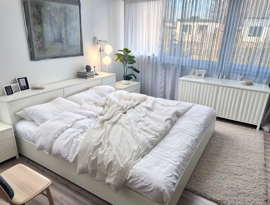 Schlafzimmer Visualisierung (nachher)