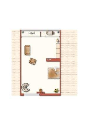 Dachstudio (Nutzfläche)