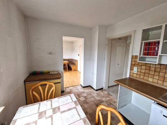 Von Küche zu Essen.