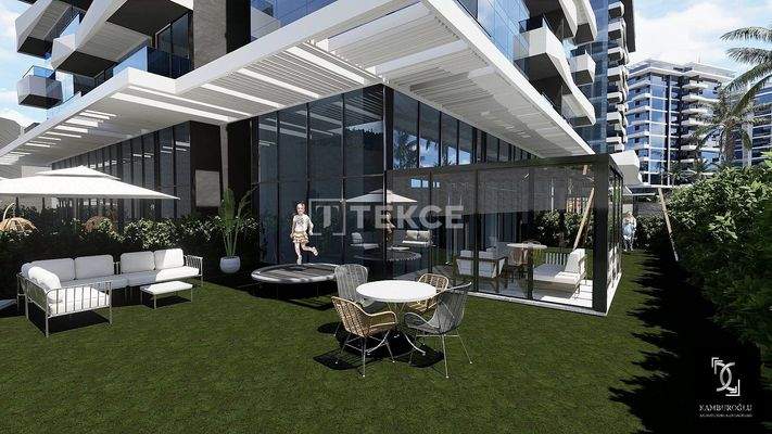 Apartments with Extensive Facilities Close to Sea in Alanya