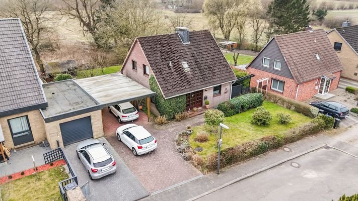 Vorderansicht Grundstück
