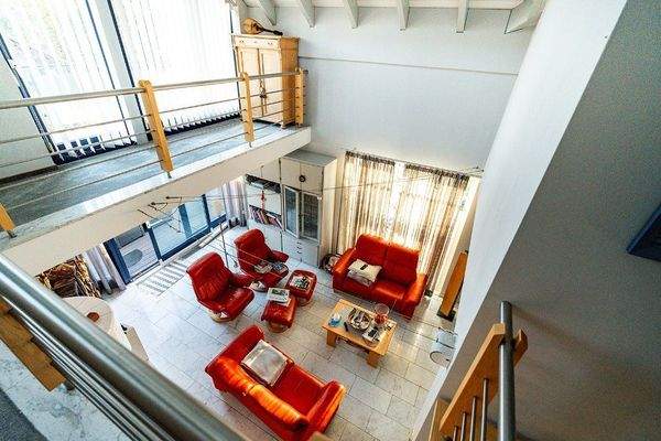 Blick von der Galerie