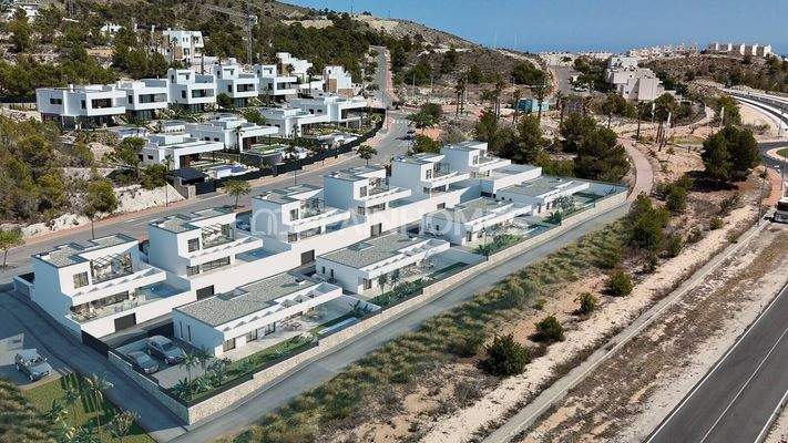 Elegant Sea-View Houses with Private Pools in Finestrat