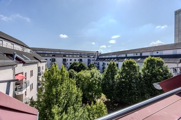 Dachterrasse Aussicht Innenhof