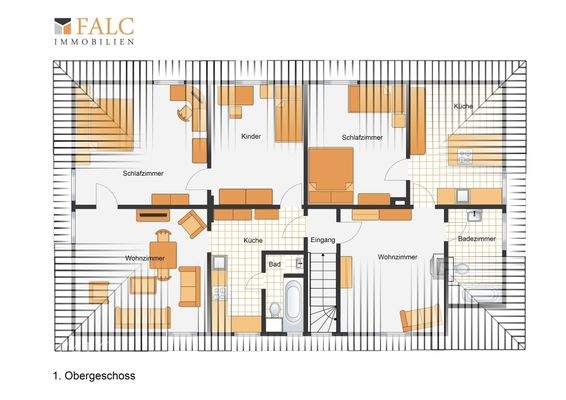 Grundriss Wohnhaus DG