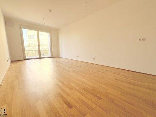 Wohnküche Richtung Balkon