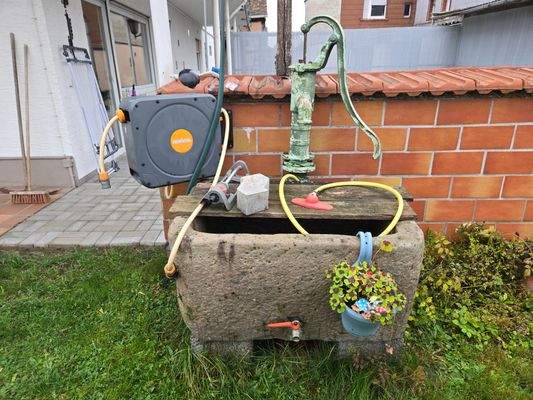 Wassserpumpe, handbetrieben