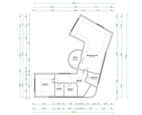 S&P | Grundriss Obergeschoss