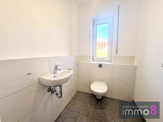 Gäste WC im Erdgeschoss