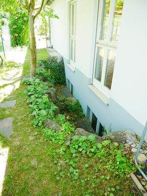 garten abböschung zum UG