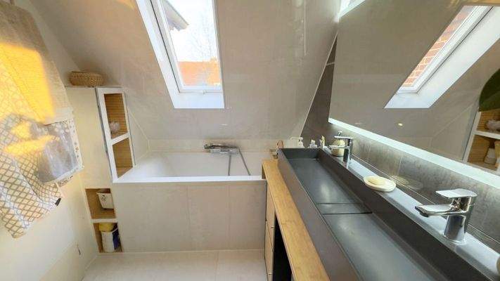 Badewanne mit Ausblick