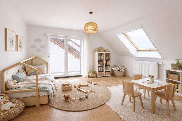 Kinderzimmer visualisiert