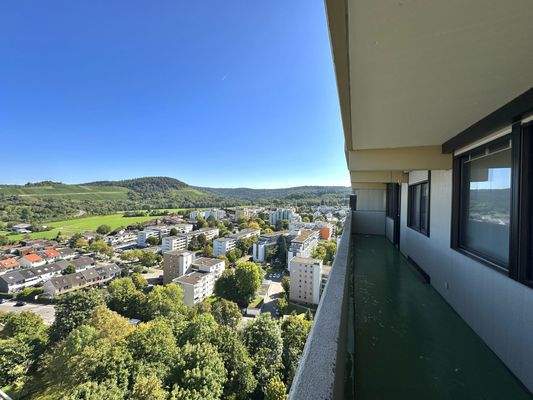 Balkon + Aussicht 