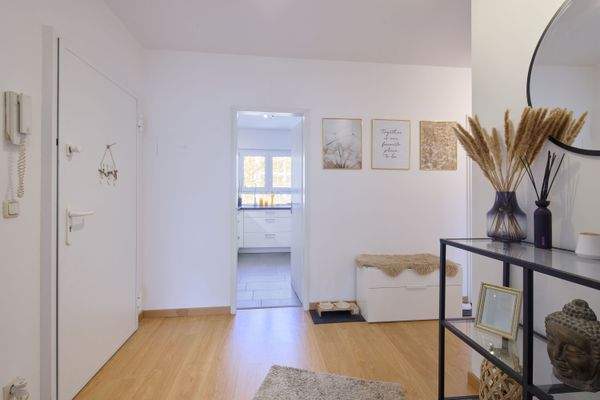 Fluransicht vom Wohnzimmer