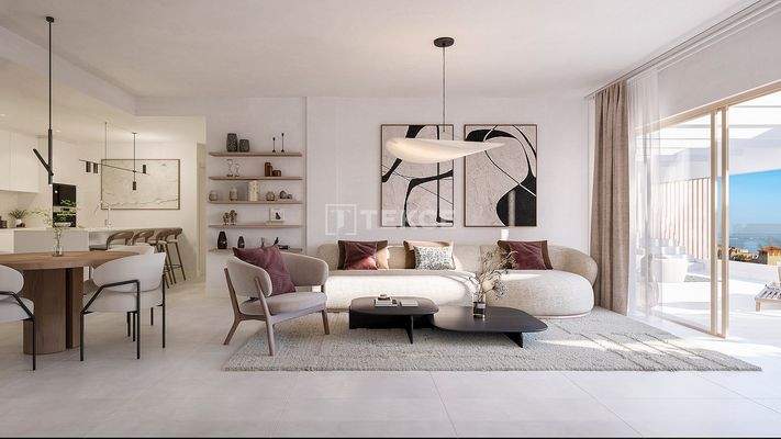 Apartments with Panoramic Sea Views in Estepona Malaga
