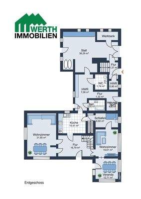 Grundriss Erdgeschoss