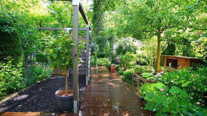 Im Garten finden Sie ...