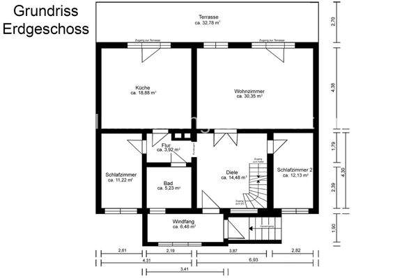 Grundriss Erdgeschoss