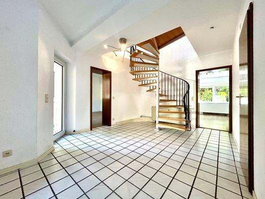 Eingangsbereich der linken Doppelhaushälfte