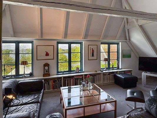 Ausblick über Ihr Grundstück zur Schlei und Hafen