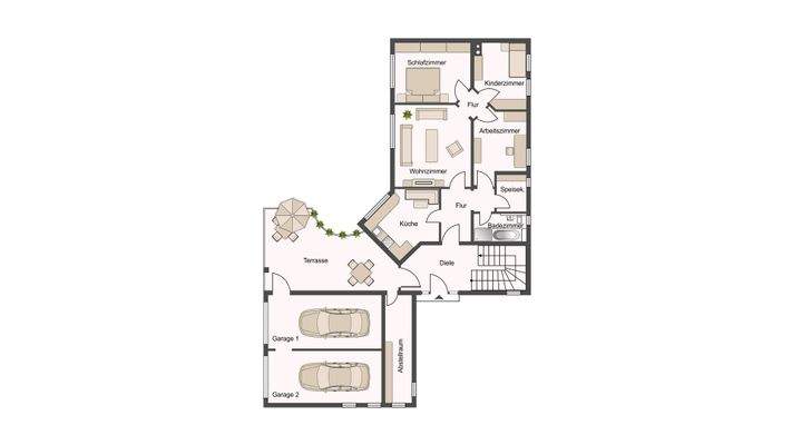 Grundriss Erdgeschoss