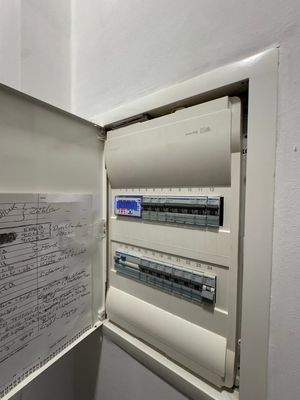 Wohnung EG: neue Unterverteilung